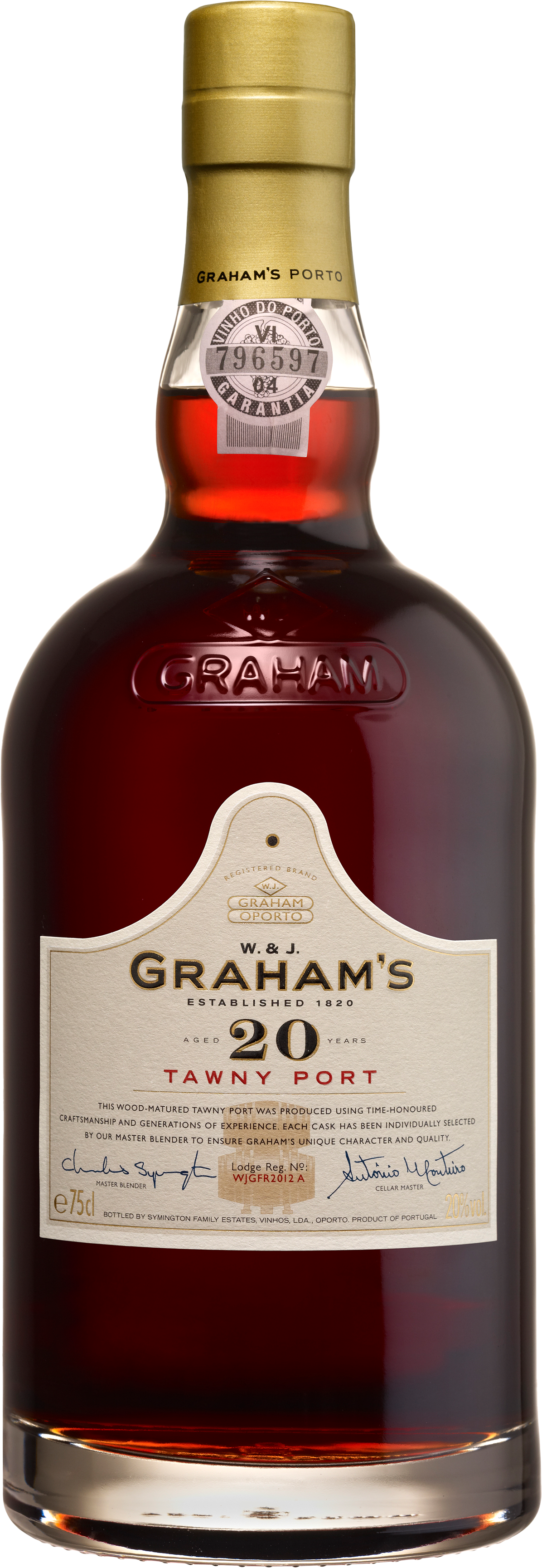 Graham's Tawny Port 20 Years 4,5 l Großflasche 20°