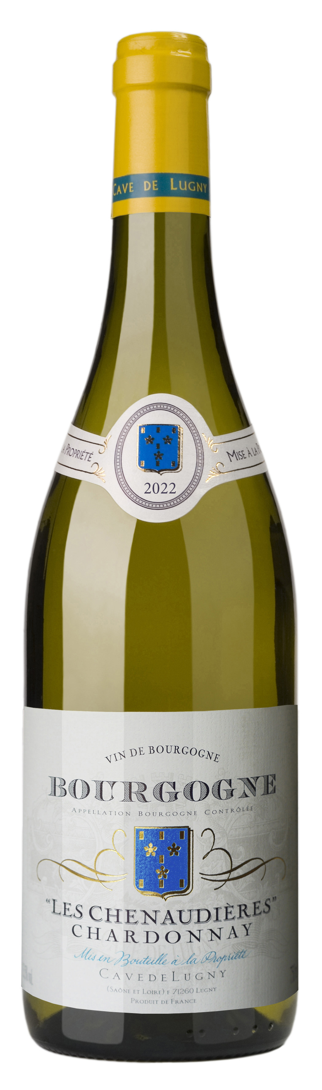 Bourgogne Chardonnay 'Les Chenaudières' AC - Cave de Lugny 2023