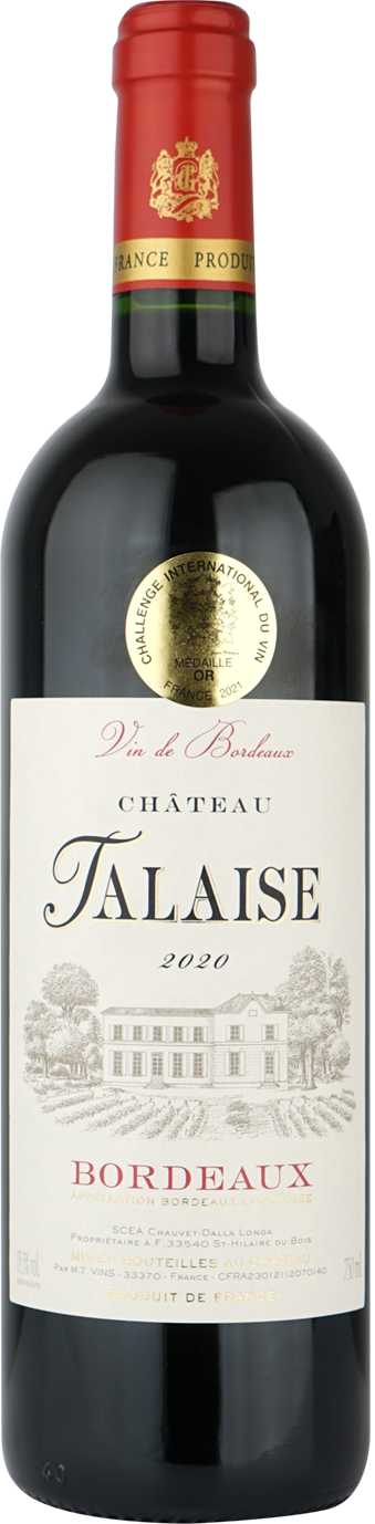 Chateau Talaise - Bordeaux AOC 2020