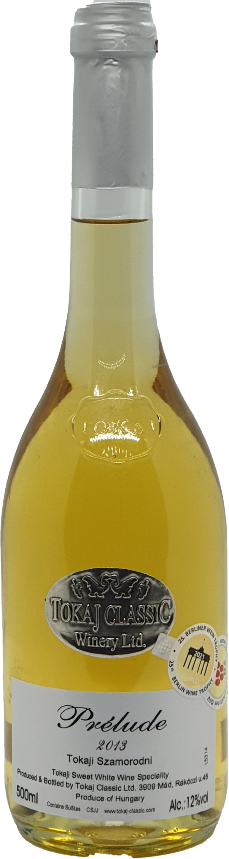 Tokaji Szamorodni 'Prélude' 0,5 - Tokaj Classic 2012