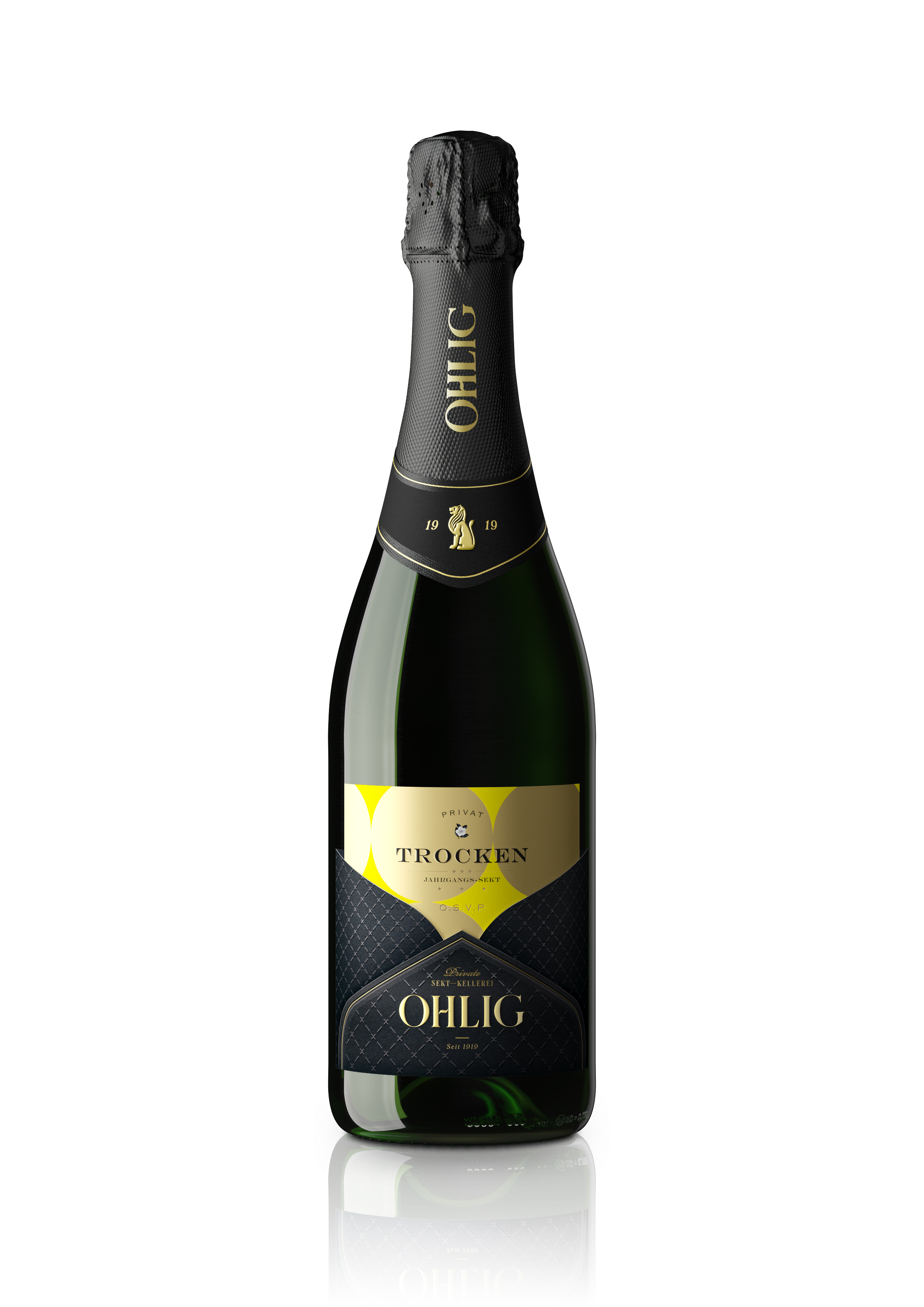 Privat Sekt Weiss Trocken 2023 - Ohlig