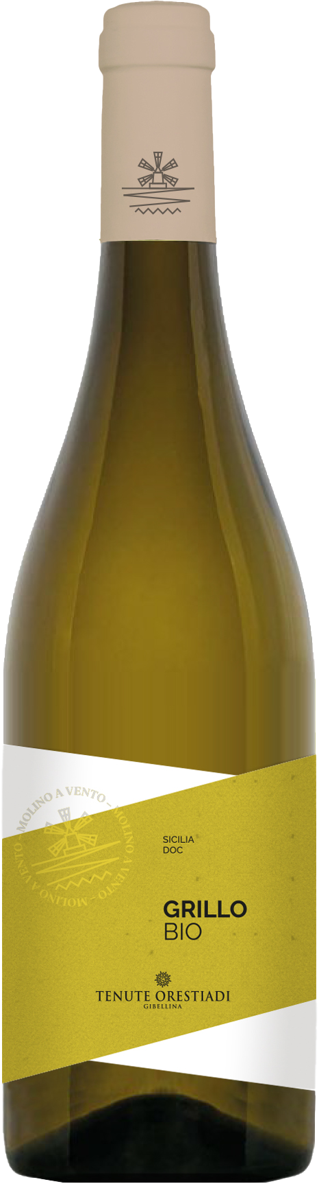 Grillo - Vino Biologico - Sicilia DOC Molino a Vento 2024